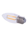 Eko-Light Żarówka Filamentowa LED 4W C37 E27 2700K EKZF003