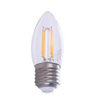 Eko-Light Żarówka Filamentowa LED 4W C37 E27 2700K EKZF003 Eko-Light Żarówka Filamentowa LED 4W C37 E27 2700K EKZF003