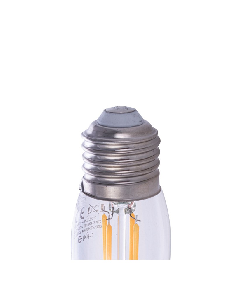 Eko-Light Żarówka Filamentowa LED 4W C37 E27 2700K EKZF003 Eko-Light Żarówka Filamentowa LED 4W C37 E27 2700K EKZF003