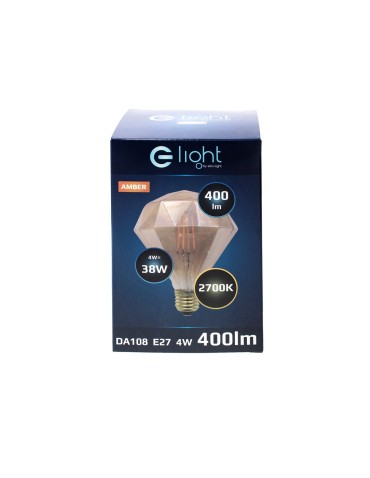Eko-Light Żarówka Dekoracyjna 4W Diamond E27 EKZA3560 - produkt 2