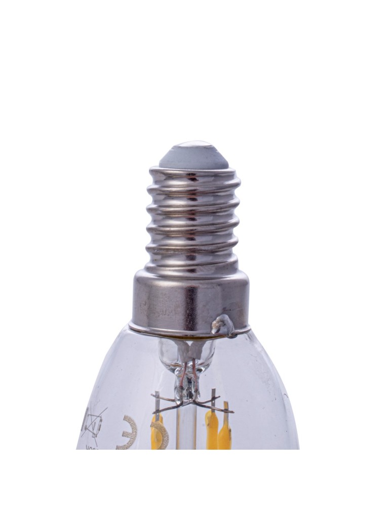 Eko-Light Żarówka Filamentowa LED 4W Świeczka E14 4000K EKZF0964
