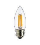 Żarówki LED E27 230V - Eko-Light Żarówka Filamentowa LED 4W C37 E27 4000K EKZF103 - product 1