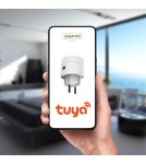 Przedłużacze i adaptery SMART - Eko-Light Wtyczka Wi-Fi Tuya Smart Pojedyńcza 10A IP20 EKSM7473 - product 6