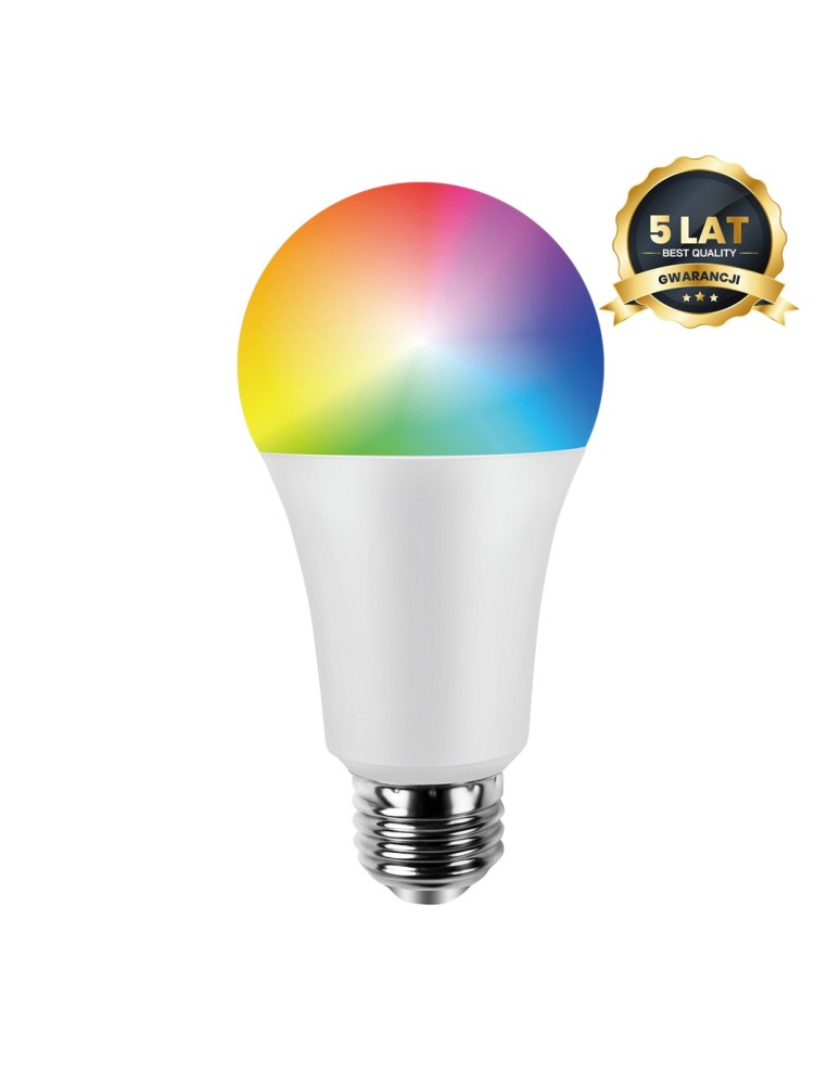 Eko-Light Żarówka LED Wi-FI A70 11W E27 Smart Tuya RGB+CCT+DIM EKSM6666 Eko-Light Żarówka LED Wi-FI A70 11W E27 Smart Tuya RGB+CCT+DIM EKSM6666