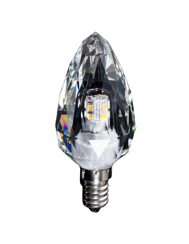 Żarówki LED E14 230V - Eko-Light Żarówka LED 4W E14 C37 4000K Kryształ EKZA7697 - product kolory-swiatla.pl 4