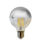 Eko-Light Żarówka Filamentowa LED 5W G80 E27 SILVER Barwa: Ciepła EKZF7809 Eko-Light Żarówka Filamentowa LED 5W G80 E27 SILVER Barwa: Ciepła EKZF7809