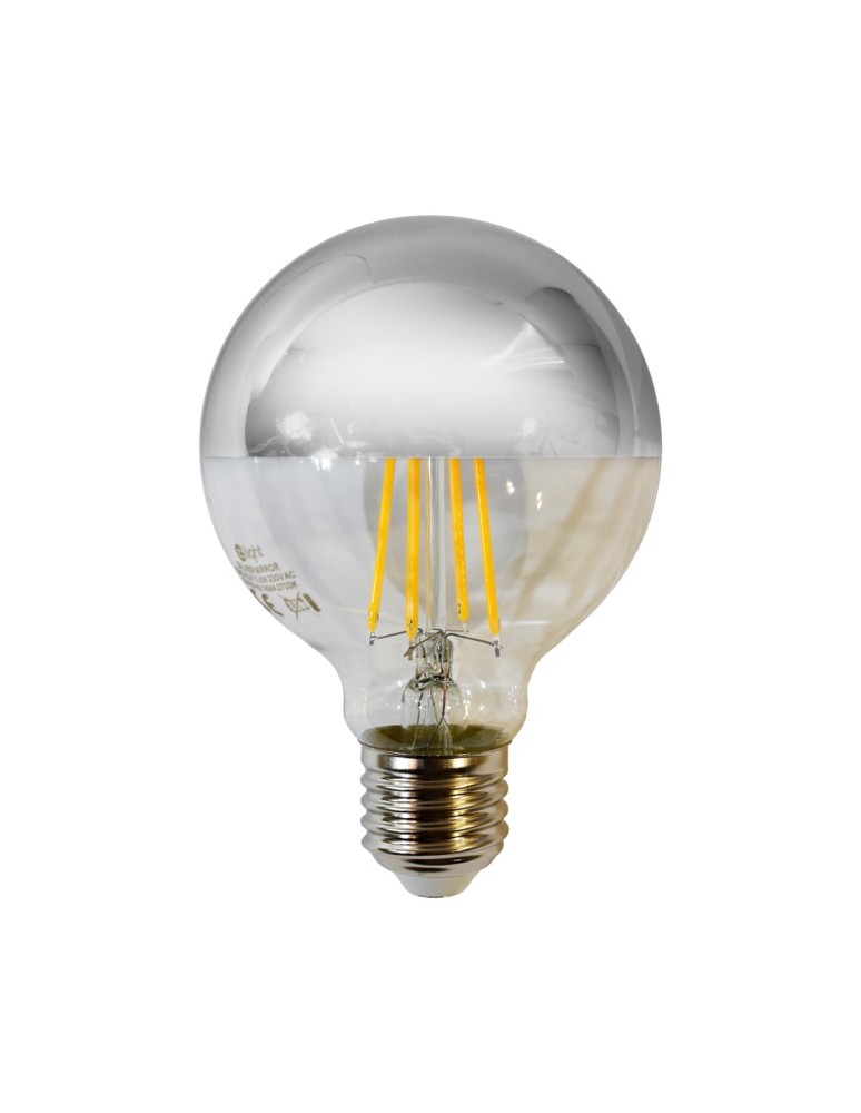 Eko-Light Żarówka Filamentowa LED 5W G80 E27 SILVER Barwa: Ciepła EKZF7809 Eko-Light Żarówka Filamentowa LED 5W G80 E27 SILVER Barwa: Ciepła EKZF7809
