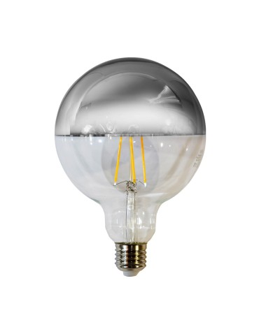 Eko-Light Żarówka Filamentowa LED 7W G125 E27 SILVER Barwa: Ciepła EKZF7811