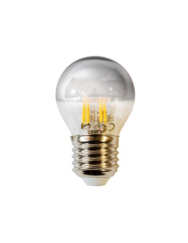 Eko-Light Żarówka Filamentowa LED 4W G45 E27 SILVER EKZF8010