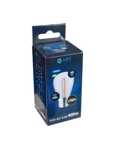 Eko-Light Żarówka Filamentowa LED 0,5W ST45 E27 2700K EKZF8123 - produkt 2