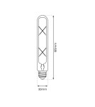 Eko-Light Żarówka Filamentowa LED 4W T30 E27 2700K Amber EKZF8018 Eko-Light Żarówka Filamentowa LED 4W T30 E27 2700K Amber EKZF8018