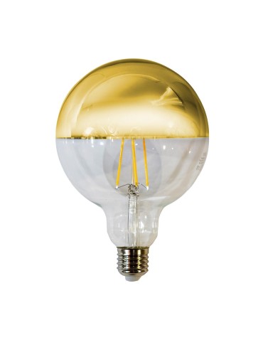 Eko-Light Żarówka Filamentowa LED 4W G45 E27 2700K Half Gold EKZF8011