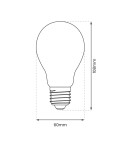 Żarówki LED E27 230V - Eko-Light Żarówka Filamentowa LED 9W A60 E27 4000K EKZF8015 - product 2