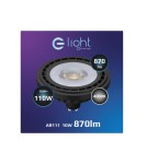 Eko-Light Żarówka LED 10W AR111 GU10 4000K/ Czarny AR8041 Eko-Light Żarówka LED 10W AR111 GU10 4000K/ Czarny AR8041