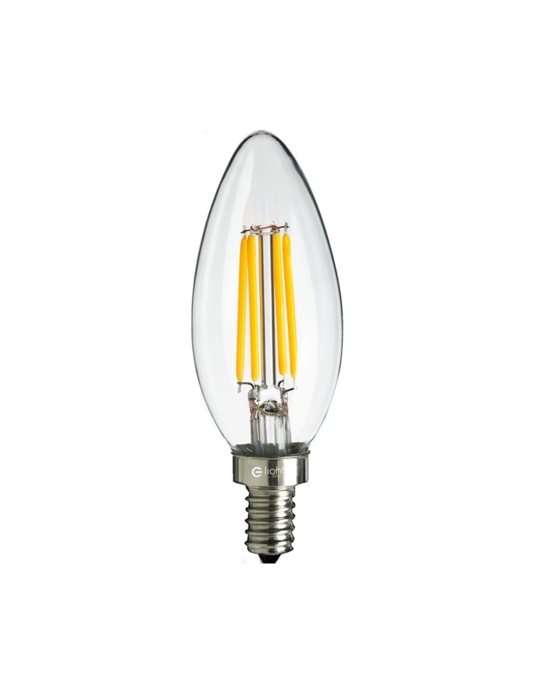 Eko-Light Żarówka Filamentowa LED 5W Świeczka E14 4000K EKZF8613