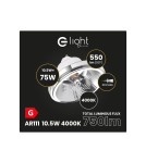 Eko-Light ŻARÓWKA AR111 - 10,5W GU10 4000K/ Biały z odbłyśnikiem Ściemnialna AR8619 Eko-Light ŻARÓWKA AR111 - 10,5W GU10 4000K/ Biały z odbłyśnikiem Ściemnialna AR8619