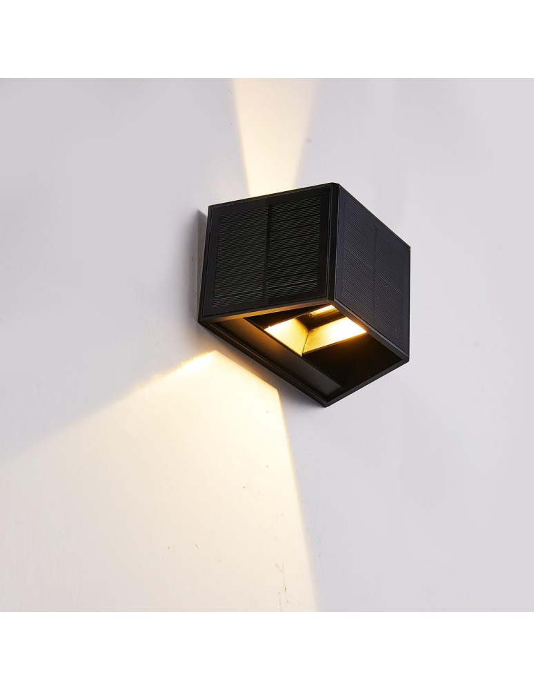 Eko-Light Kinkiet Solarny Wings 50lm 3000K EKO9097 Eko-Light Kinkiet Solarny Wings 50lm 3000K EKO9097