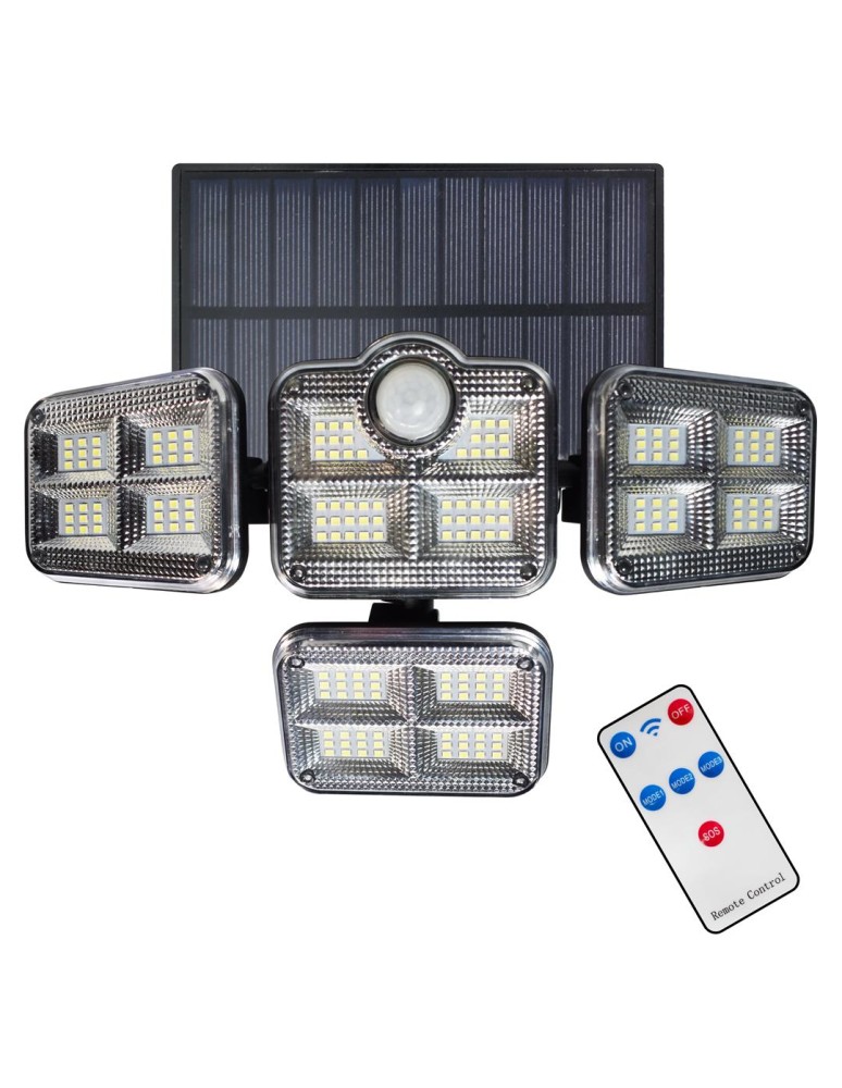 Eko-Light Naświetlacz Solarny Flexi Poczwórny EKO9153