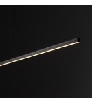 Lampy wiszące nad biurko - Nowodvorski BAR LED S  Sufitowa Wisząca Max moc 21W LED 3000K Czarny 10363 - product 5