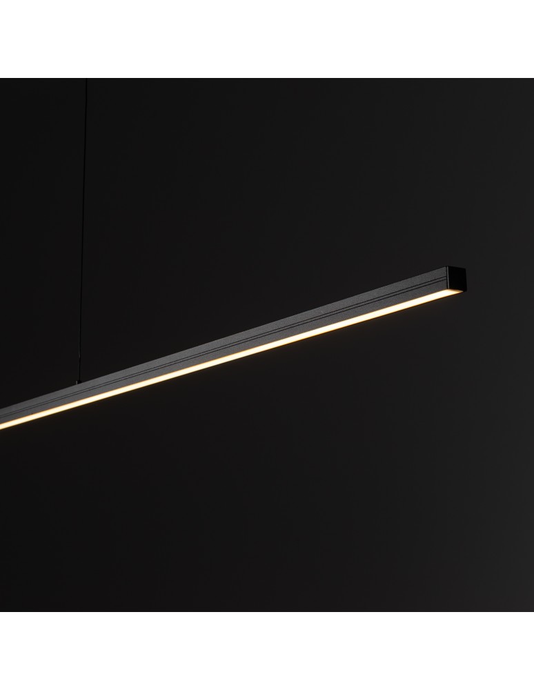 Nowodvorski BAR LED S  Sufitowa Wisząca Max moc 21W LED 3000K Czarny 10363