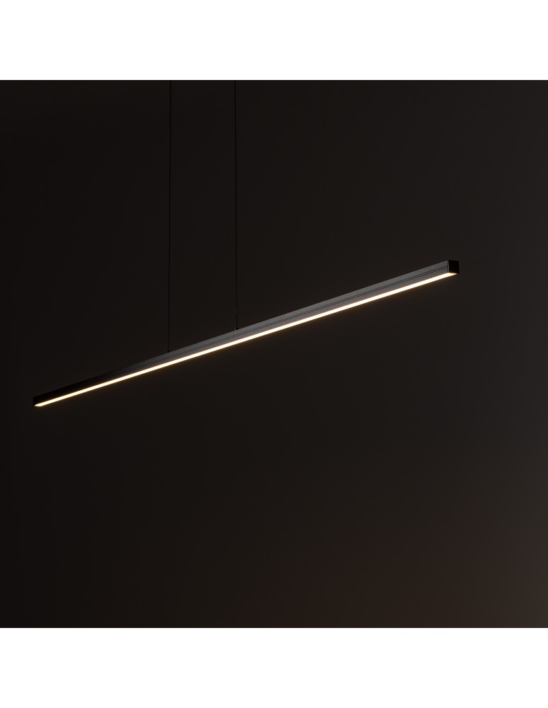 Nowodvorski BAR LED S  Sufitowa Wisząca Max moc 21W LED 3000K Czarny 10363