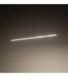 Lampy wiszące nad biurko - Nowodvorski BAR LED M  Sufitowa Wisząca Max moc 24W LED 3000K Czarny 10364 - product 3
