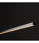 Lampy wiszące nad biurko - Nowodvorski BAR LED M  Sufitowa Wisząca Max moc 24W LED 3000K Czarny 10364 - product 5