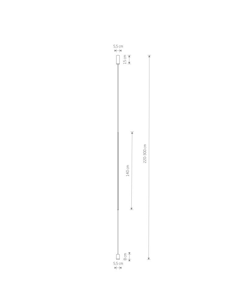 Nowodvorski VERTIC LED Sufitowa Wisząca Max moc 19W LED Czarny 10362 Nowodvorski VERTIC LED Sufitowa Wisząca Max moc 19W LED Czarny 10362