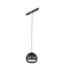 Lampy do szyn magnetycznych - Nowodvorski LVM SLOT LED 8W System konfigurowalny LVM Track System Lampa LED Max moc 8W LED 3000K Czarny 10155 - product 1