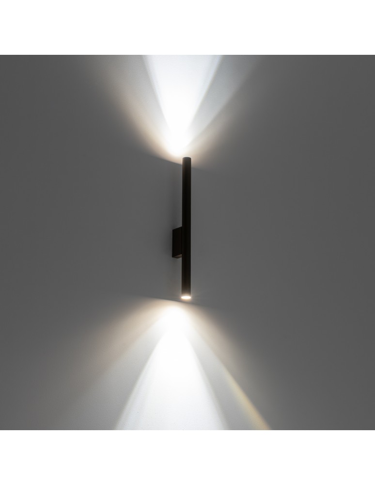 Nowodvorski LASER WALL  Ścienna Kinkiet Max moc 10W only LED G9 Satynowy czekoladowy 10563