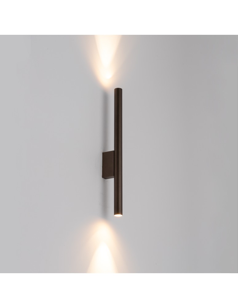 Nowodvorski LASER WALL  Ścienna Kinkiet Max moc 10W only LED G9 Satynowy czekoladowy 10563
