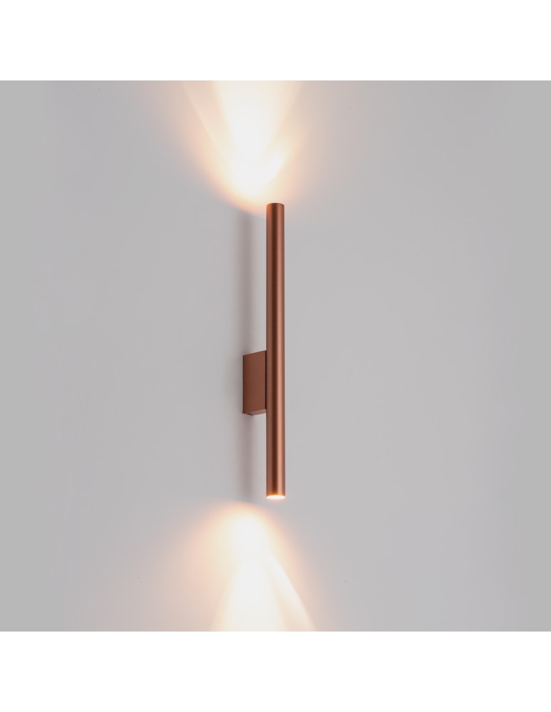Nowodvorski LASER WALL Ścienna Kinkiet Max moc 10W only LED G9 Satynowa miedź 10564 Nowodvorski LASER WALL Ścienna Kinkiet Max moc 10W only LED G9 Satynowa miedź 10564