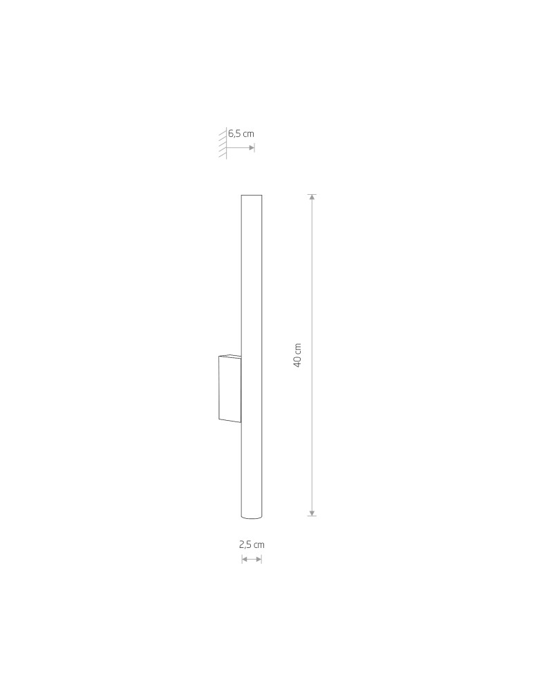 Nowodvorski LASER WALL Ścienna Kinkiet Max moc 10W only LED G9 Satynowa miedź 10564 Nowodvorski LASER WALL Ścienna Kinkiet Max moc 10W only LED G9 Satynowa miedź 10564