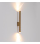 Nowodvorski LASER WALL Ścienna Kinkiet Max moc 10W only LED G9 Satynowy złoty 10562 Nowodvorski LASER WALL Ścienna Kinkiet Max moc 10W only LED G9 Satynowy złoty 10562