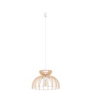 Lampy wiszące drewniane - Nowodvorski KYMI C  Sufitowa Wisząca Max moc 60W E27 Naturalne drewno 10572 - product 1