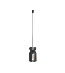 Lampy wiszące drewniane - Nowodvorski KYMI B  Sufitowa Wisząca Max moc 60W E27 Czarny 10574 - product 1
