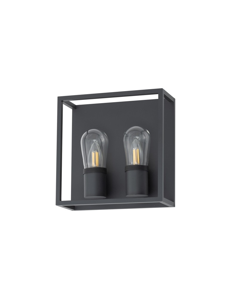 Nowodvorski MARGOT II Zewnętrzna  Ścienna Natynkowa Max moc 6W LED E14 Grafitowy 10503