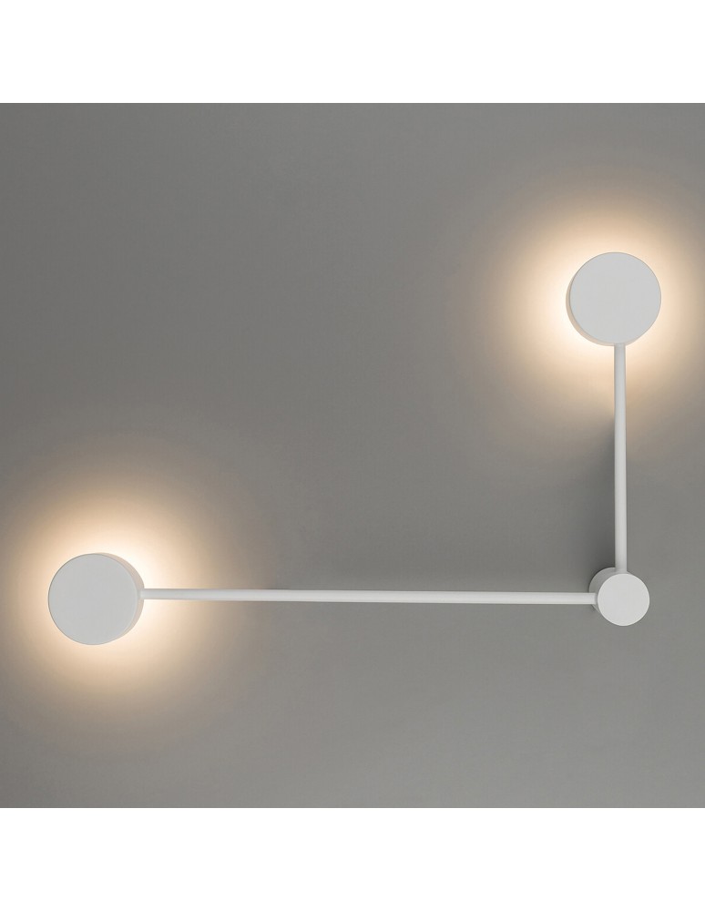 Kinkiety designerskie - Nowodvorski ORBIT  Ścienna Kinkiet Max moc 8W GX53 Biały 10637 - product kolory-swiatla.pl 2