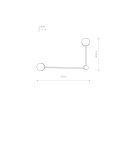 Kinkiety designerskie - Nowodvorski ORBIT  Ścienna Kinkiet Max moc 8W GX53 Biały 10637 - product 3
