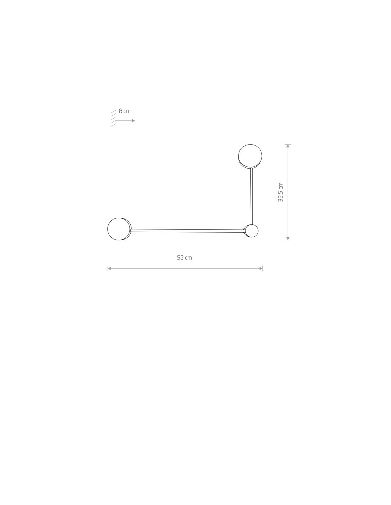 Kinkiety designerskie - Nowodvorski ORBIT  Ścienna Kinkiet Max moc 8W GX53 Biały 10637 - product kolory-swiatla.pl 3