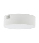 Plafony okrągłe - Nowodvorski LID ROUND LED 15W  Sufitowa Plafon Max moc 15W LED 3000K Biały 10402 - product 2