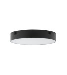 Plafony okrągłe - Nowodvorski LID ROUND LED 25W  Sufitowa Plafon Max moc 25W LED 3000K Czarny 10407 - product 2