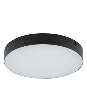 Nowodvorski LID ROUND LED 50W  Sufitowa Plafon Max moc 50W LED 3000K Czarny 10410