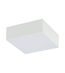 Plafony kwadratowe - Nowodvorski LID SQUARE LED 15W  Sufitowa Plafon Max moc 15W LED 3000K Biały 10420 - product 1