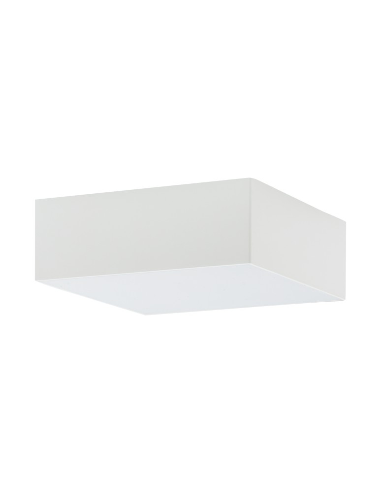 Plafony kwadratowe - Nowodvorski LID SQUARE LED 15W  Sufitowa Plafon Max moc 15W LED 3000K Biały 10420 - product kolory-swiatla.pl 2