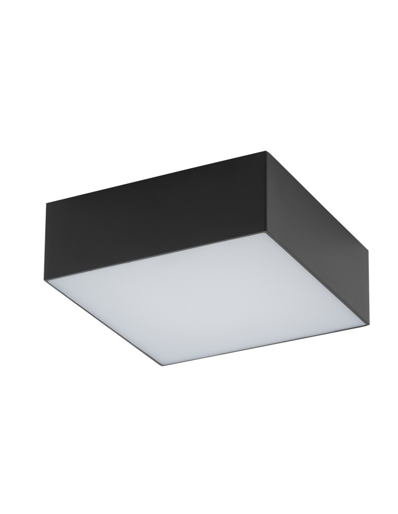 Nowodvorski LID SQUARE LED 15W  Sufitowa Plafon Max moc 15W LED Czarny 10424