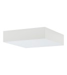 Plafony kwadratowe - Nowodvorski LID SQUARE LED 25W  Sufitowa Plafon Max moc 25W LED 4000K Biały 10430 - product 2