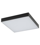 Plafony kwadratowe - Nowodvorski LID SQUARE LED 50W  Sufitowa Plafon Max moc 50W LED 4000K Czarny 10436 - product 1