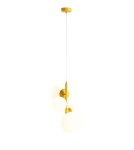 Lampy wiszące żółte - Aldex Lampa Wisząca Bloom 4 Mustard 2 x max 10W LED / 2 x max 15W LED (1091L14) - product 1