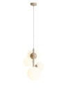 Aldex Lampa Wisząca Bloom 4 Beige 2 x max 10W LED / 2 x max 15W LED (1091L17)